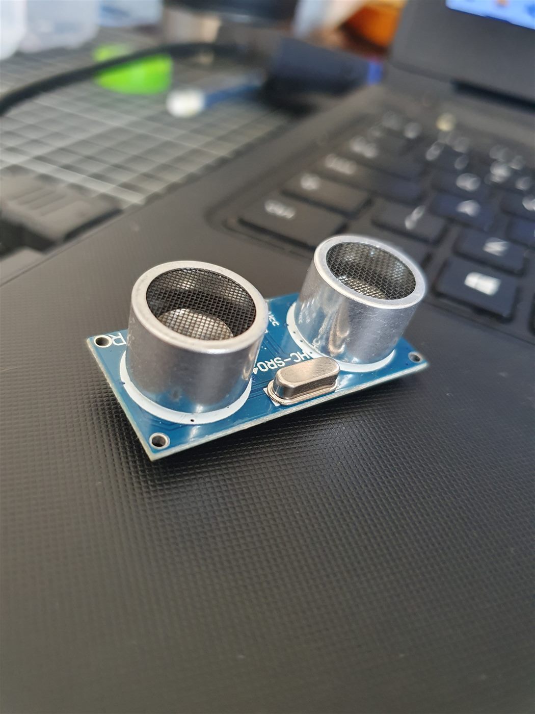 O sensor de perto
