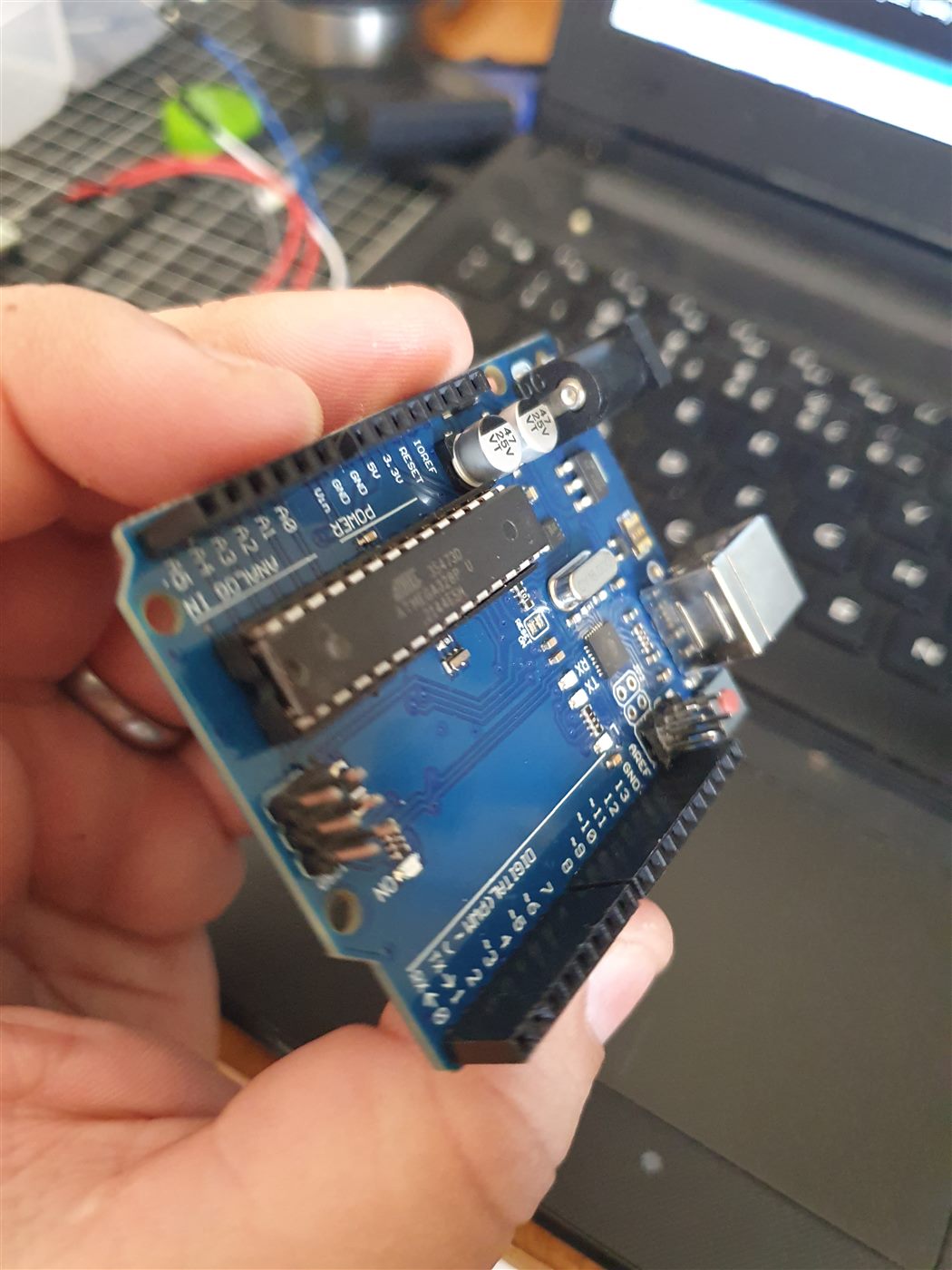 Arduino Uno — o cérebro do projeto
